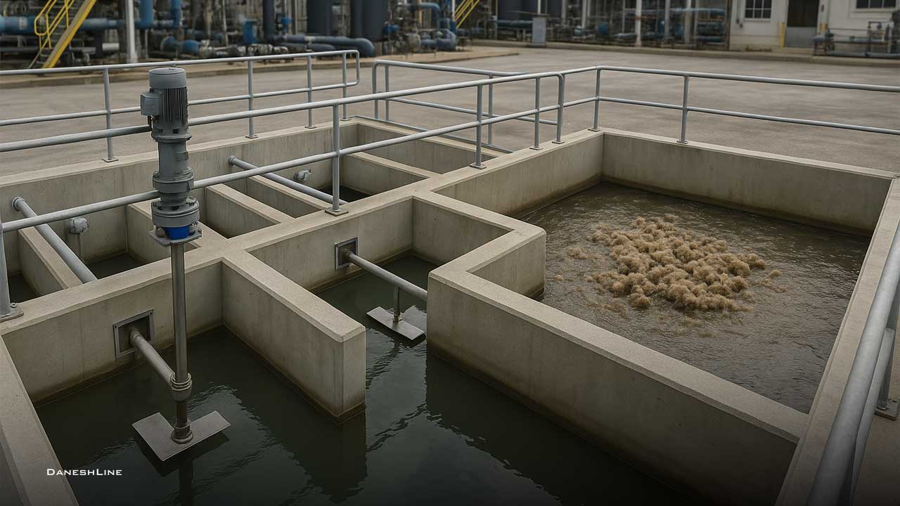 فرایند انعقاد در تصفیه آب و فاضلاب صنعتی